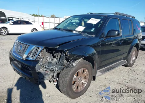 2010 Nissan Pathfinder Se из США, поврежденный, VIN 5N1AR1NB4AC622106